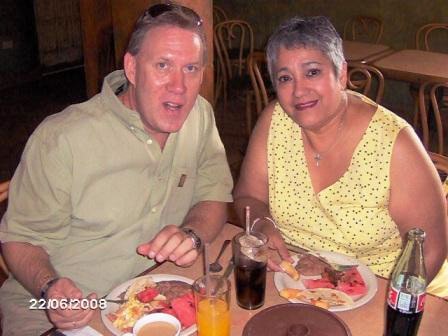 Mission trip photo — Cary and Chucka