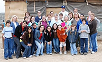 Mission trip group photo