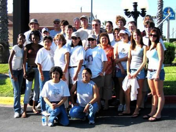 Mission trip group photo